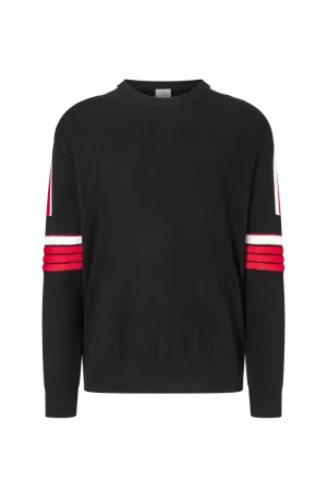 Janik Racing Knit Pullover Ski Sweater