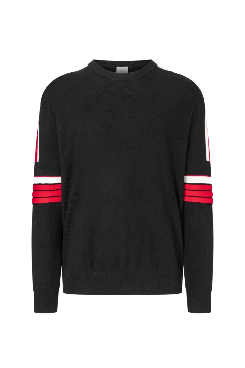 Janik Racing Knit Pullover Ski Sweater