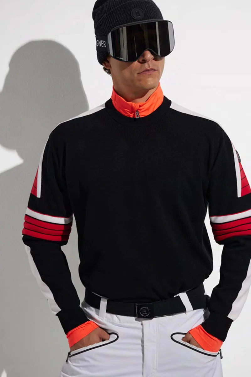 Janik Racing Knit Pullover Ski Sweater