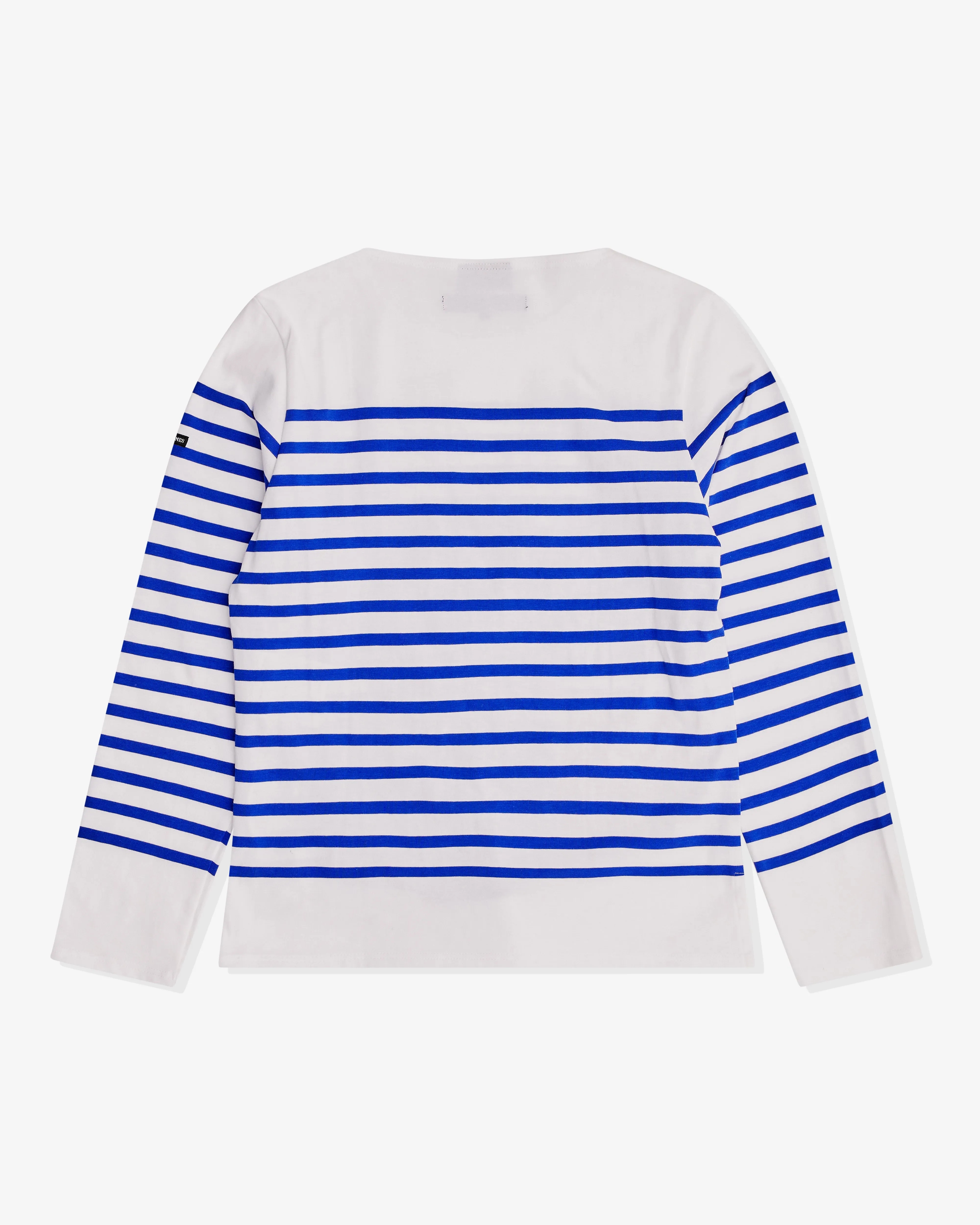 Junya Watanabe MAN - Saint James Multi Fabric Sailor Striped L/S T-Shirt - (White/Blue)