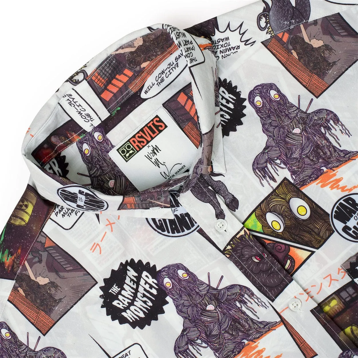 Justin Warner "Atomic Ramen" – KUNUFLEX Short Sleeve Shirt