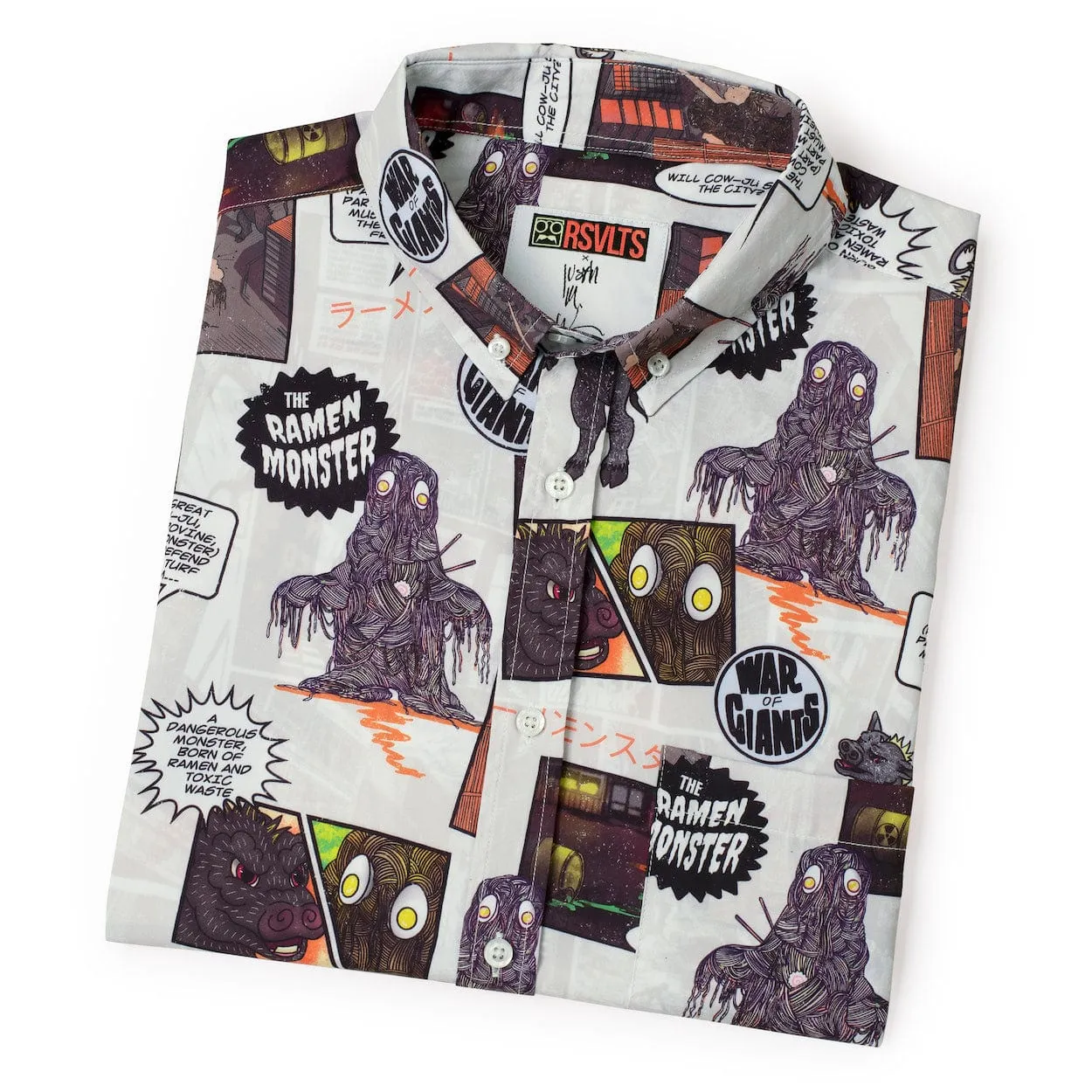 Justin Warner "Atomic Ramen" – KUNUFLEX Short Sleeve Shirt
