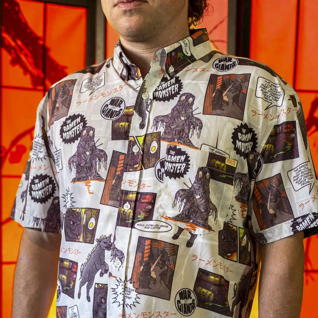 Justin Warner "Atomic Ramen" – KUNUFLEX Short Sleeve Shirt