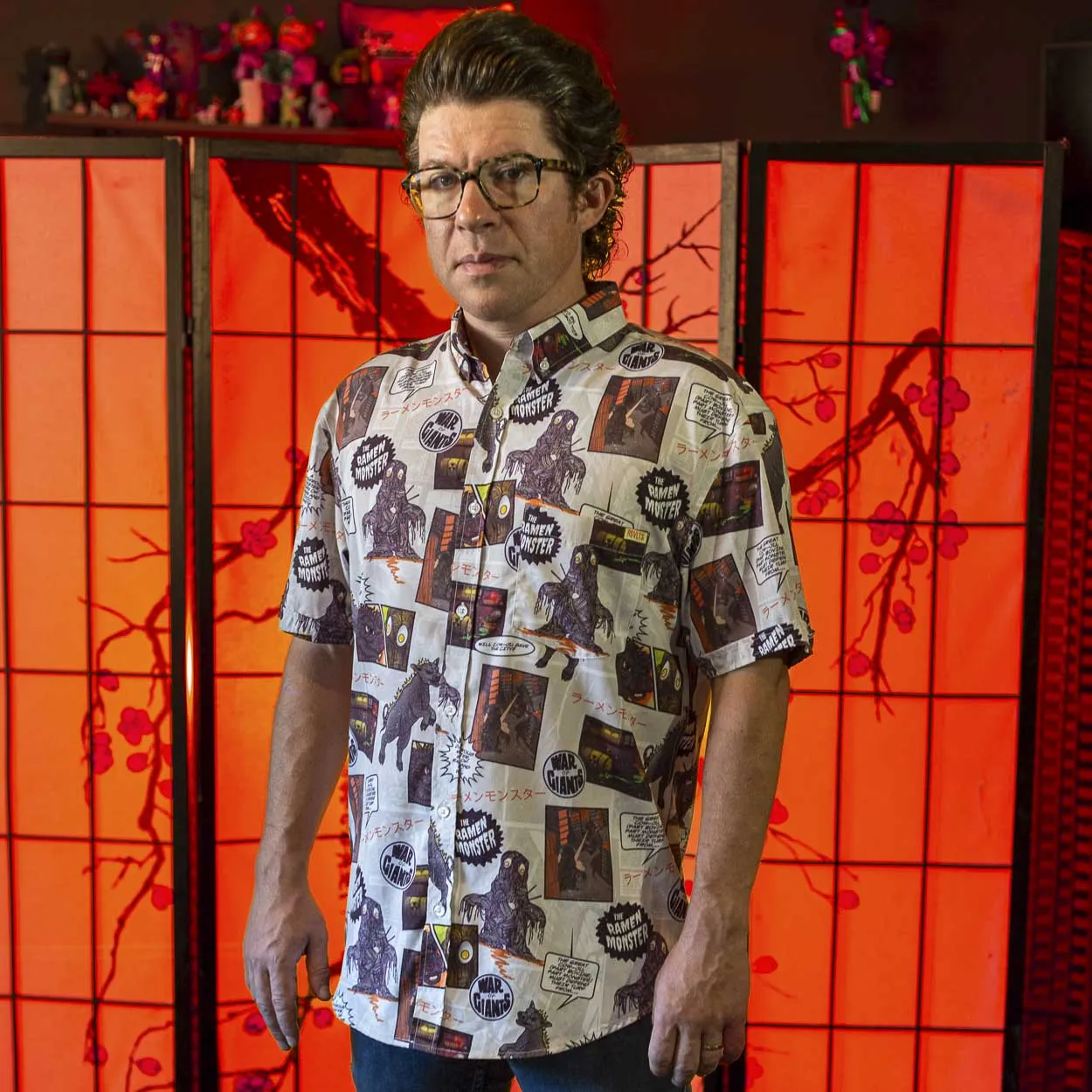 Justin Warner "Atomic Ramen" – KUNUFLEX Short Sleeve Shirt