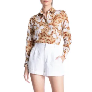 Karina Grimaldi - Helen Print Top floral animal