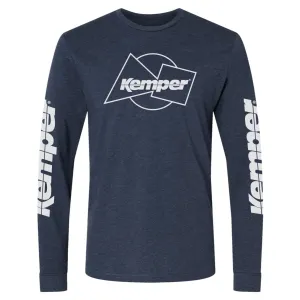 Kemper Men's Geo Logo Knockout Long Sleeve T-Shirt