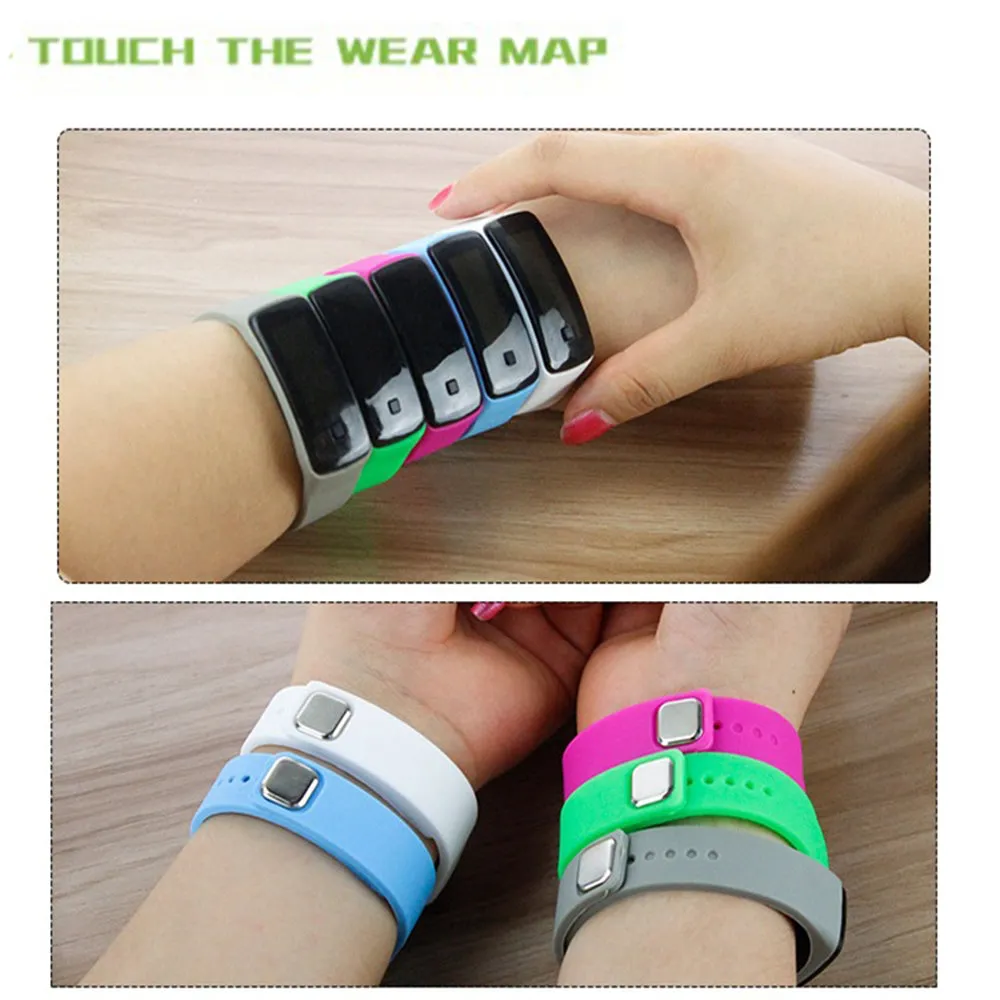 LED Wrist Watches Women Mens Reloj Hombre Montre Femme Clock erkek kol saati simple watches for men kids running Bracelet clock