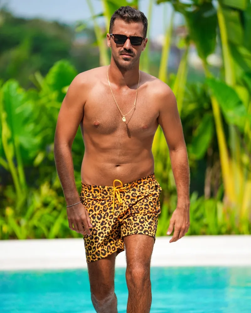 Leopard Print Gold - 5"