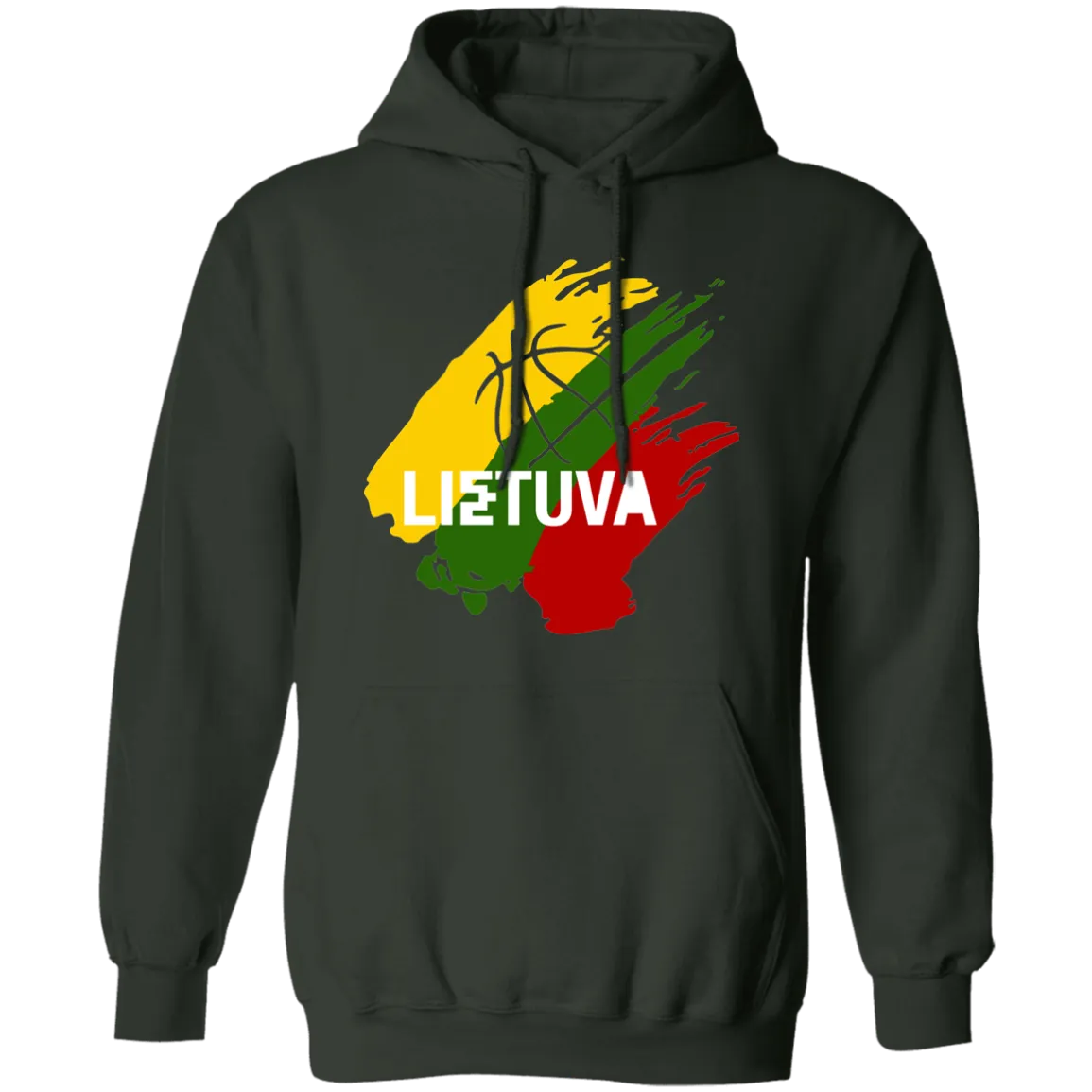 Lietuva BB - Men/Women Unisex Comfort Pullover Hoodie
