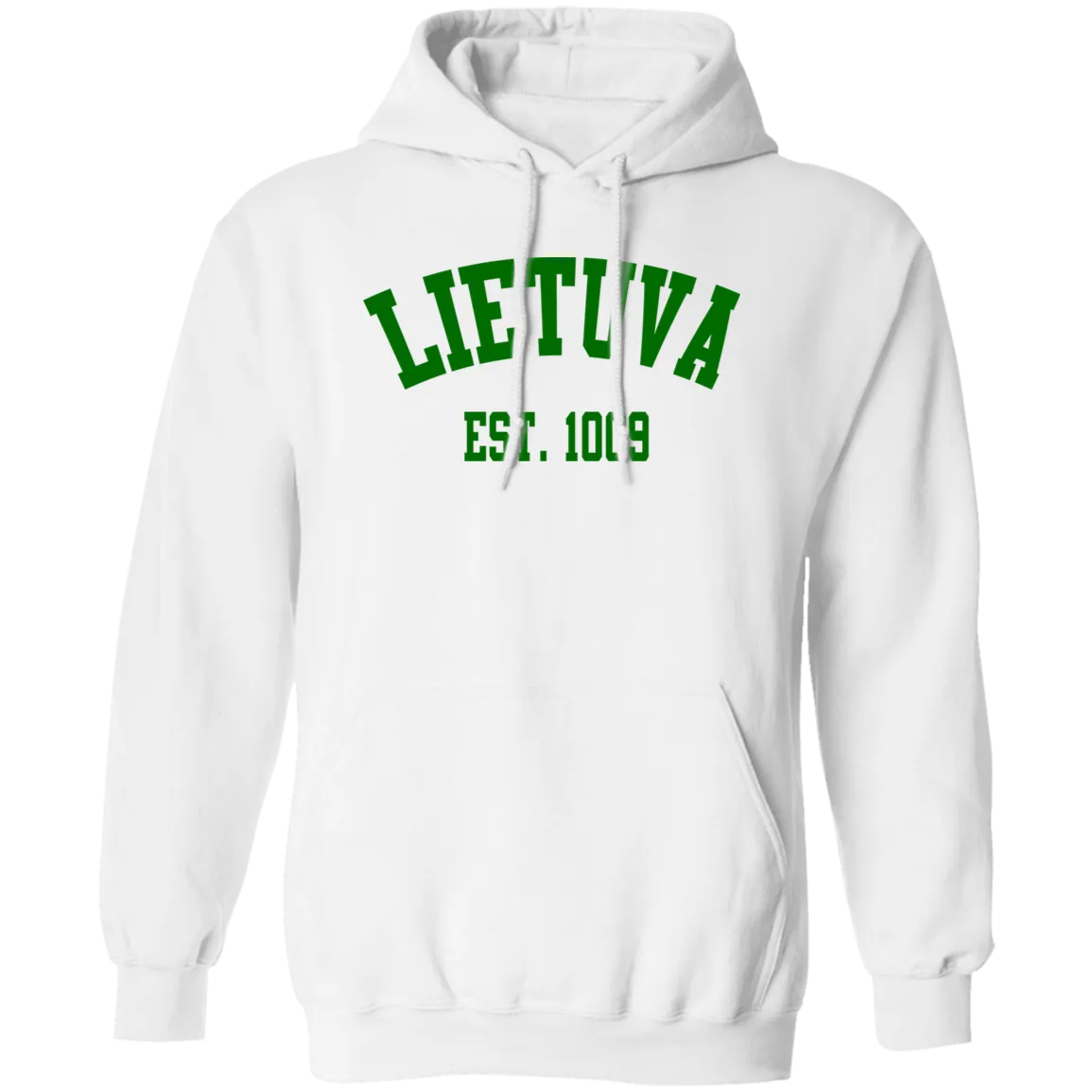 Lietuva Est. 1009 - Men/Women Unisex Comfort Pullover Hoodie