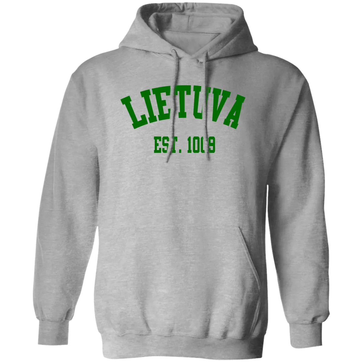 Lietuva Est. 1009 - Men/Women Unisex Comfort Pullover Hoodie