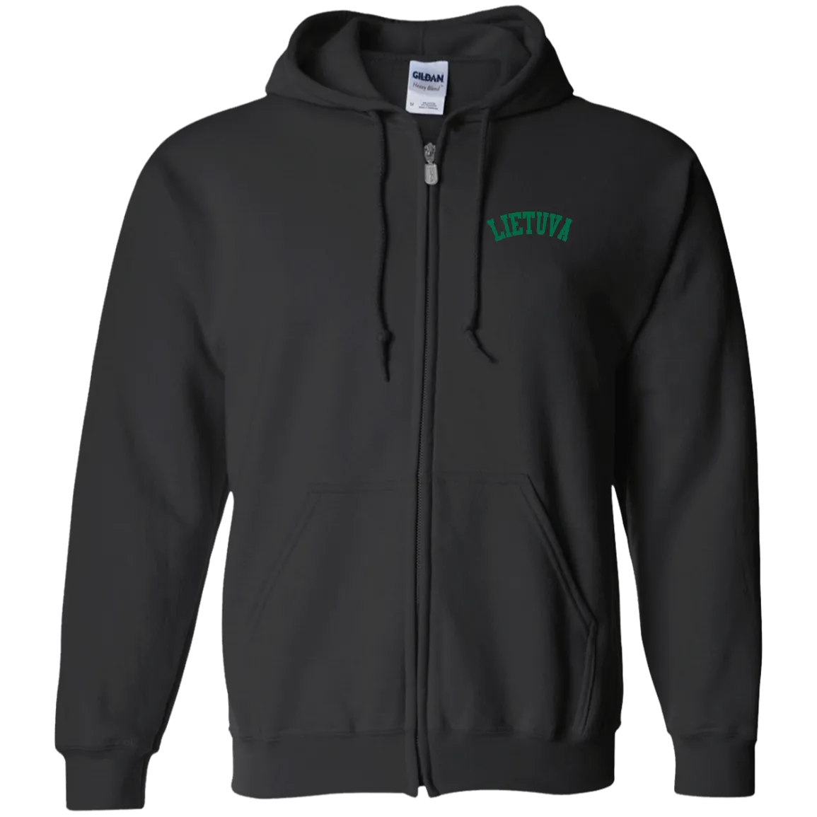 Lietuva - Men/Women Unisex Comfort Full-Zip Hoodie