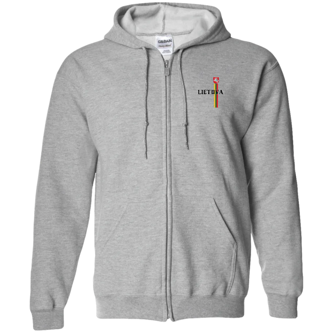 Lietuva Vytis - Men/Women Unisex Comfort Full-Zip Hoodie