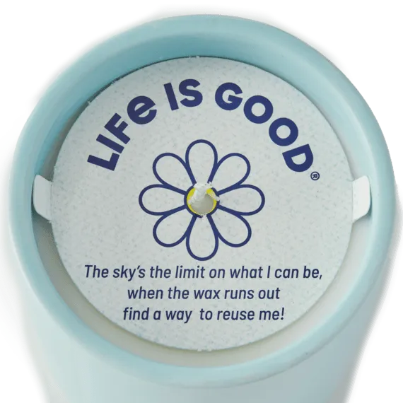 Life is Good Everyday is a Beach Day Soy Candle