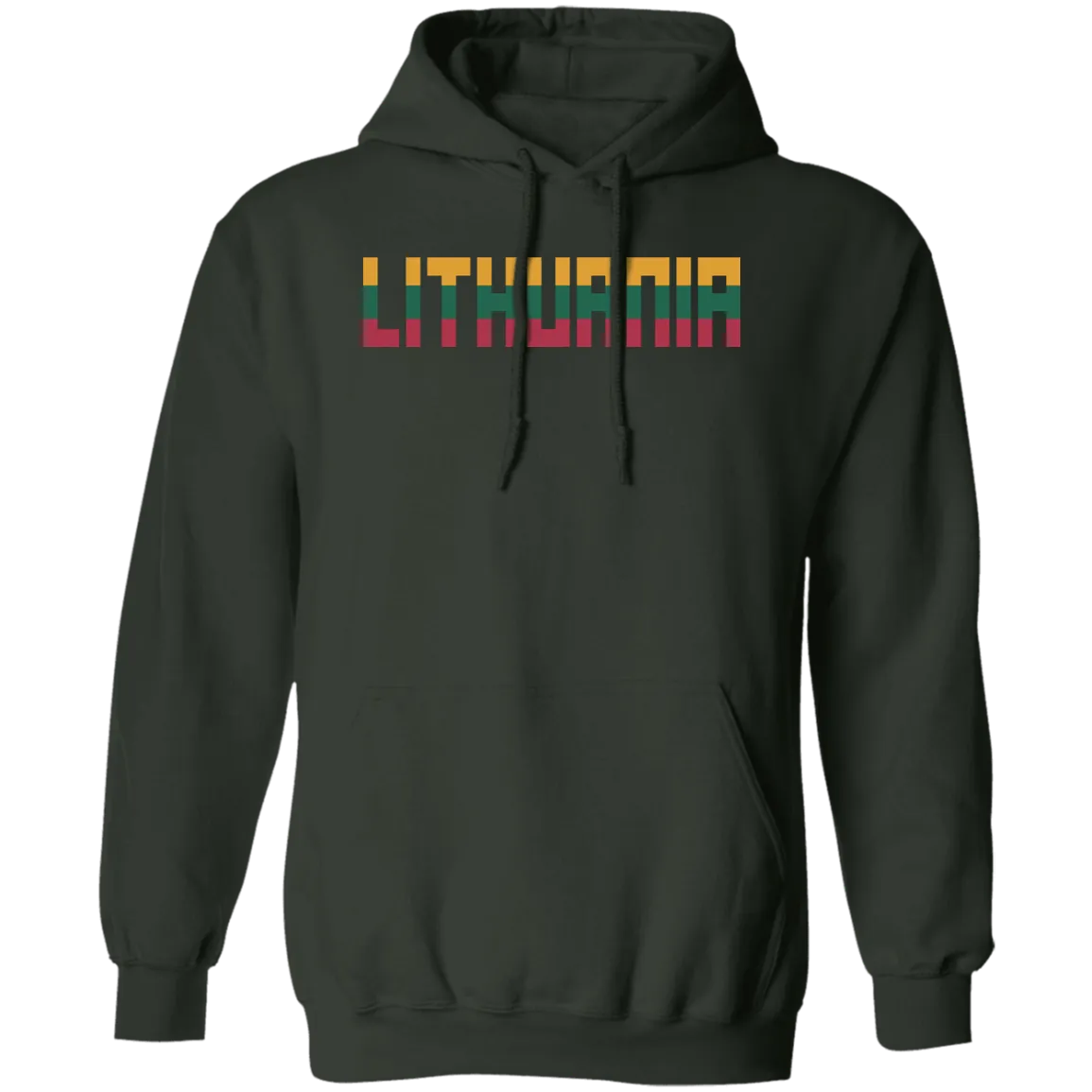 Lithuania - Men/Women Unisex Comfort Pullover Hoodie