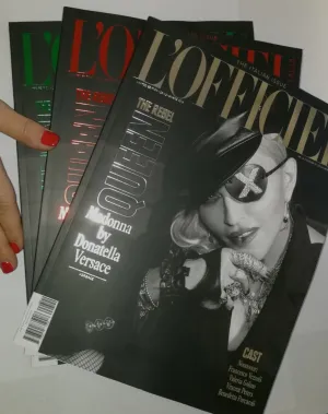 L'OFFICIEL ITALIA 2x Magazines 2019 MADONNA [ custom listing x gadolos ]