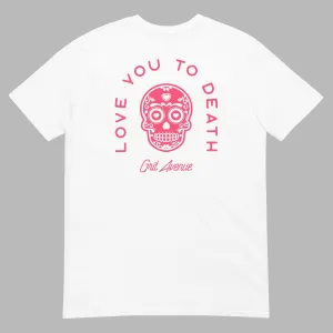 LOVE YOU - White/Neon Short Sleeve Tee