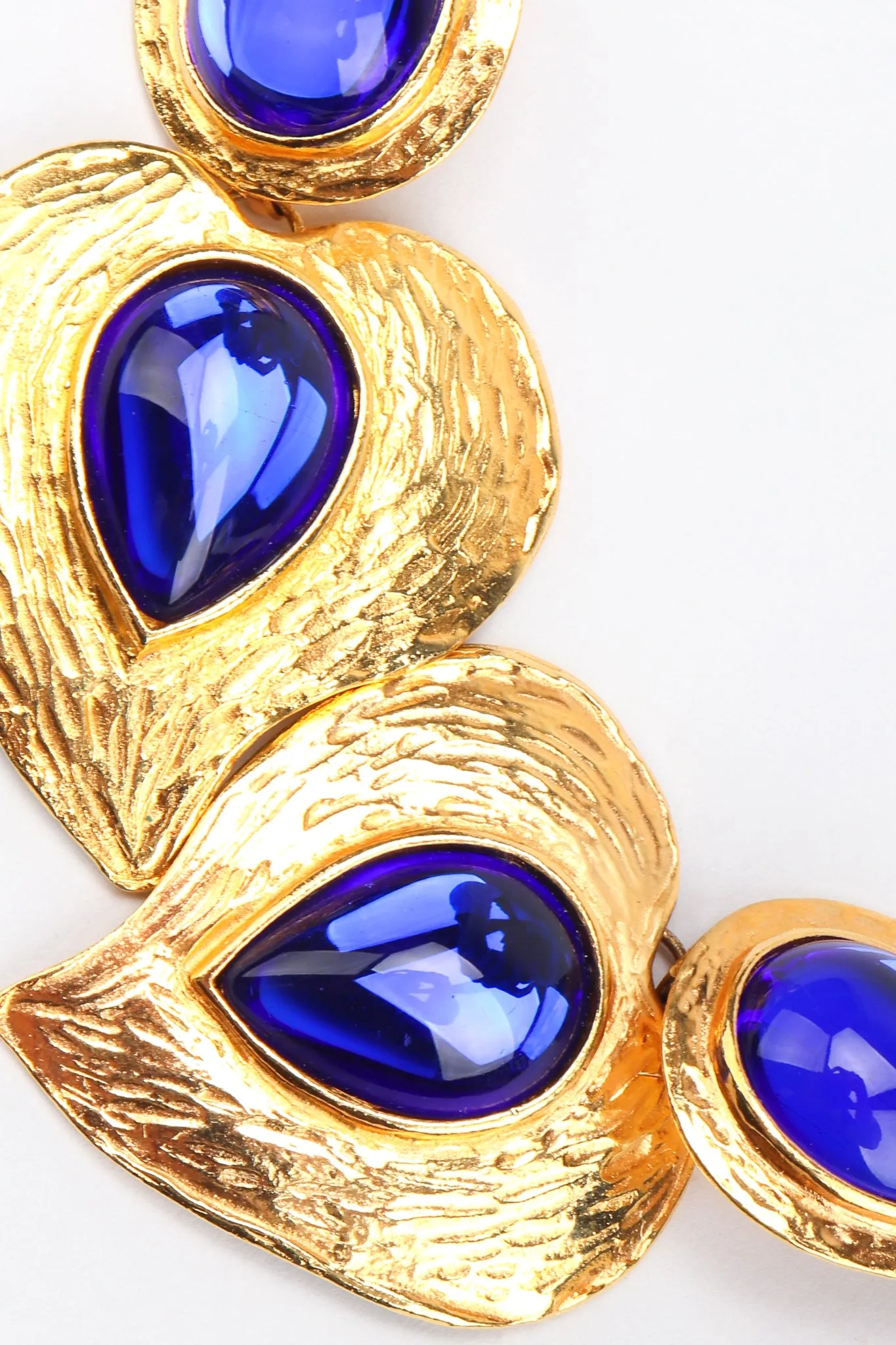 Majorelle Leaf Drop Earrings