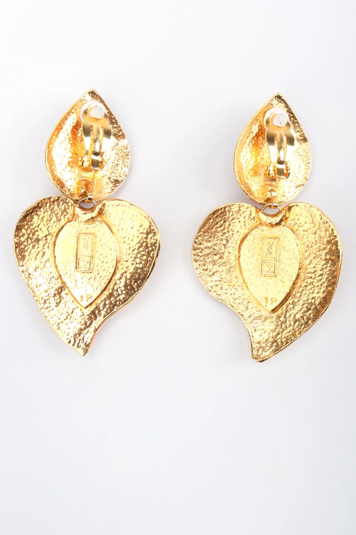 Majorelle Leaf Drop Earrings
