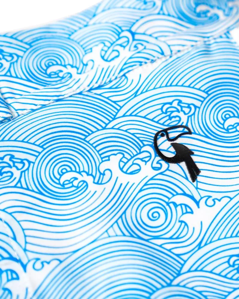 Make Waves Blue V2 - 3"