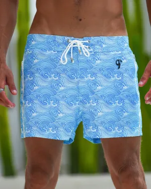 Make Waves Blue V2 - 3"