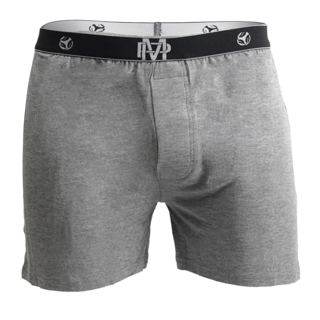 Male Power 160-253 Bamboo Boxer Short Gray