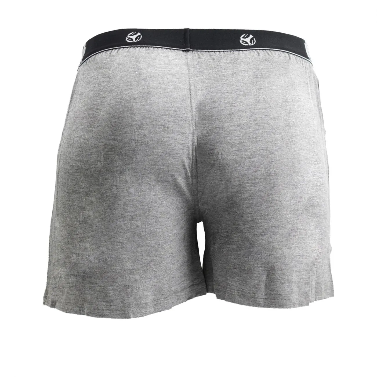 Male Power 160-253 Bamboo Boxer Short Gray