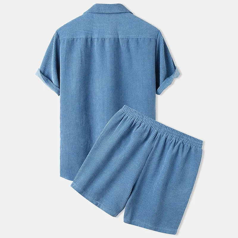 Marco - Men's Corduroy Short Set
