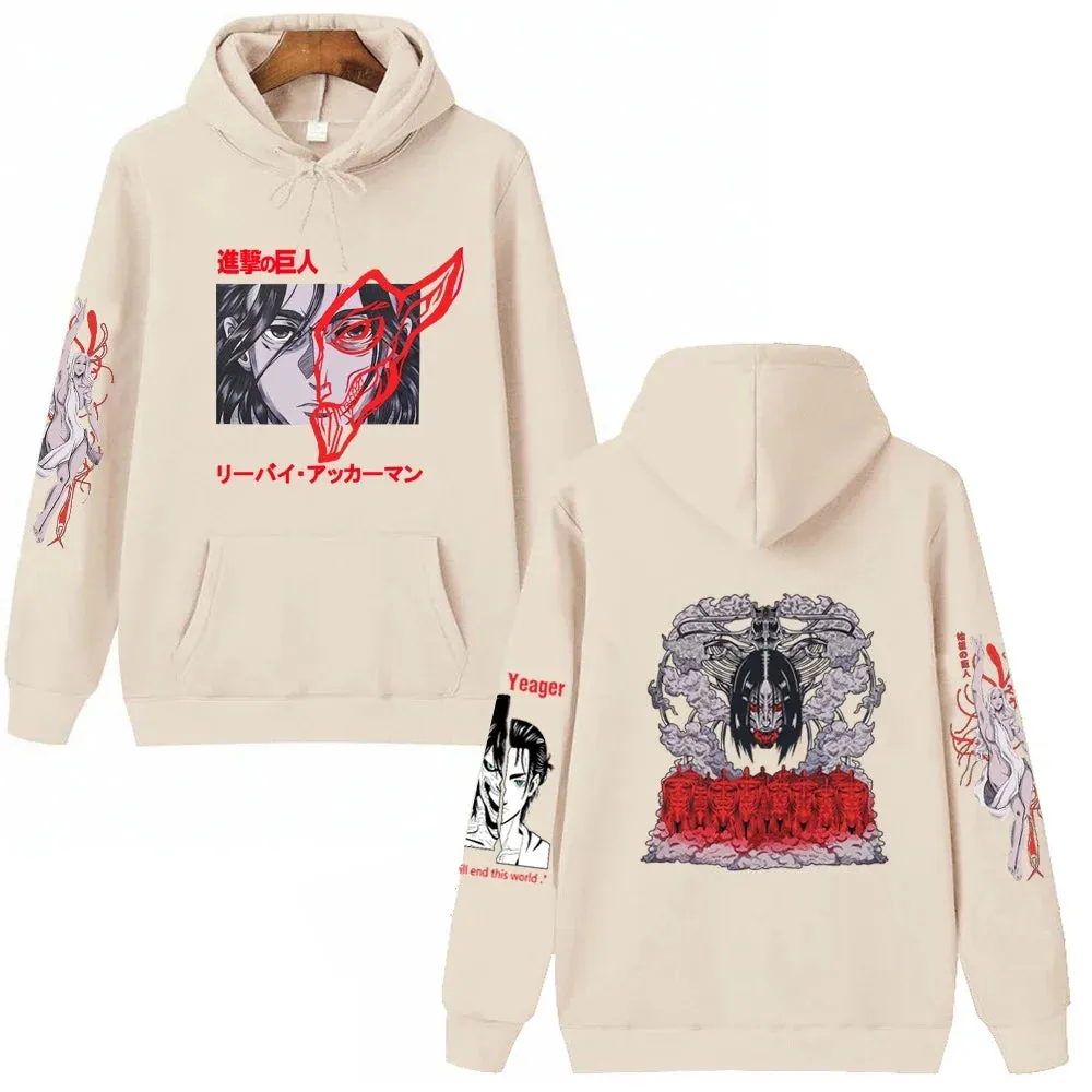 Maxton – Attack On Titan Yeager Men's Hoodie
