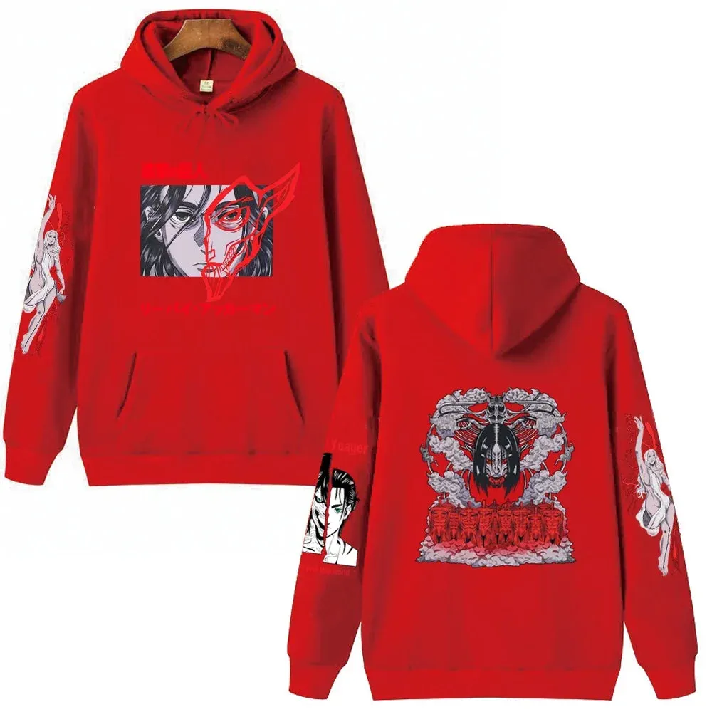 Maxton – Attack On Titan Yeager Men's Hoodie