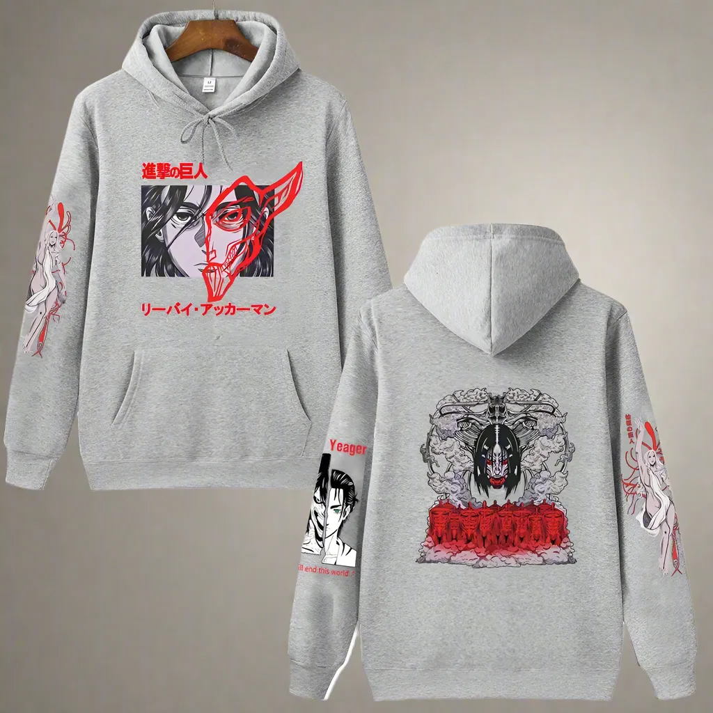 Maxton – Attack On Titan Yeager Men's Hoodie