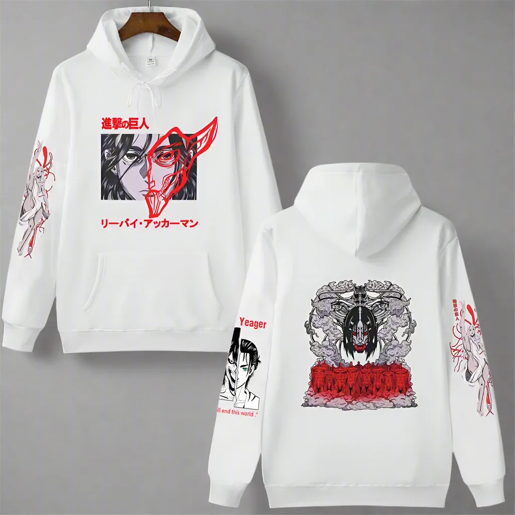 Maxton – Attack On Titan Yeager Men's Hoodie