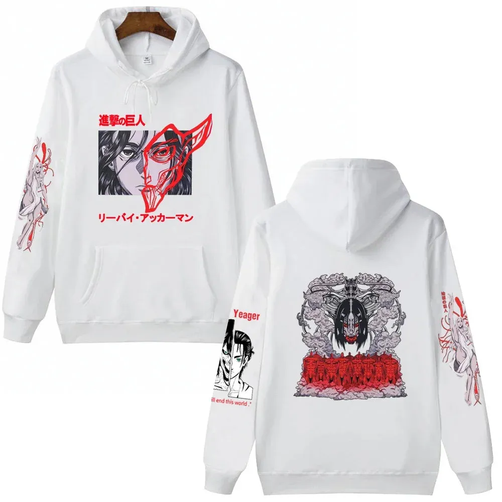 Maxton – Attack On Titan Yeager Men's Hoodie