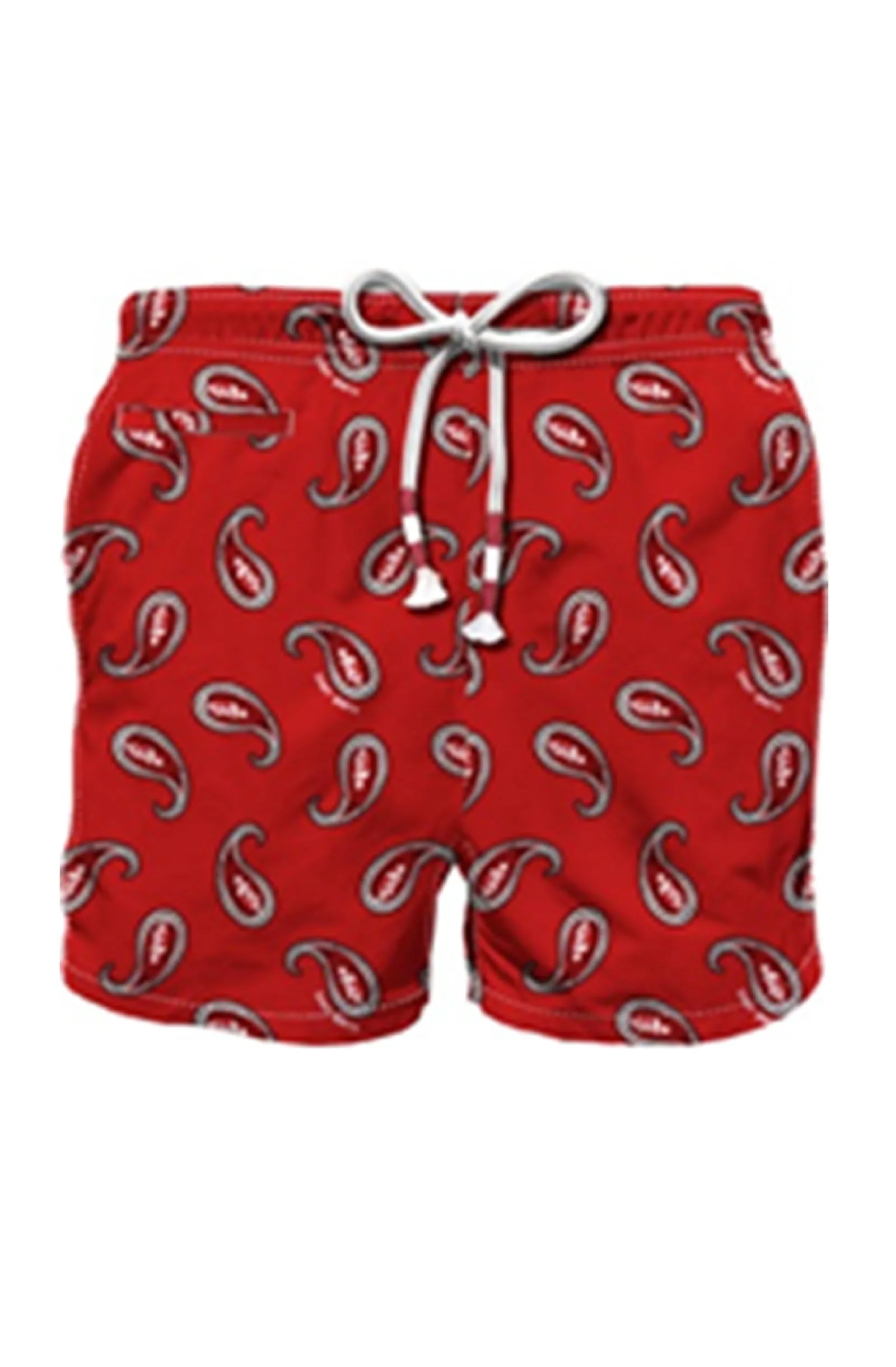 MC2 SAINT BARTH Men Swim Shorts Caprese Love Paisley Print
