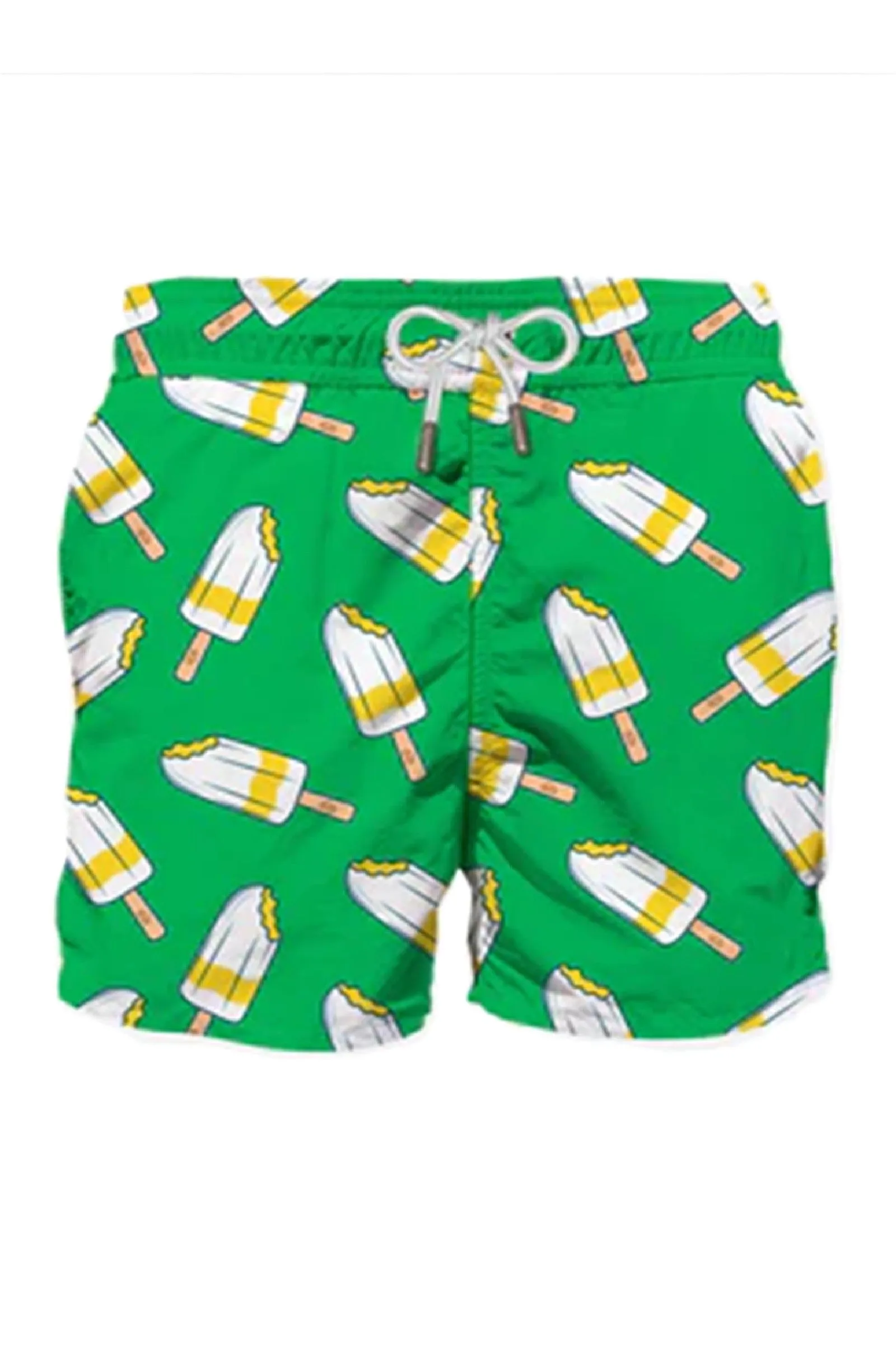 MC2 SAINT BARTH Men Swim Shorts Gustavia Ice Lemonissimo