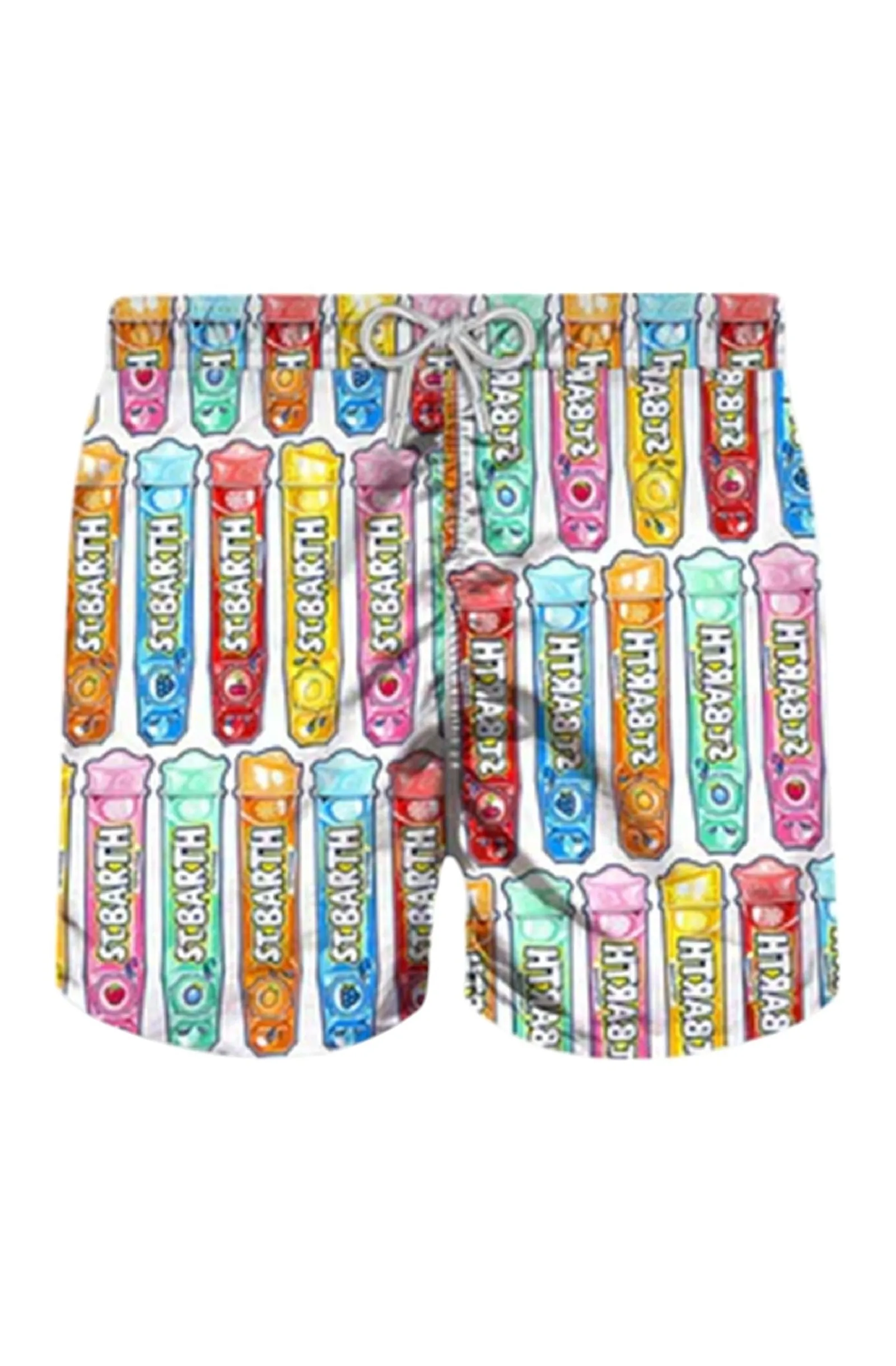 MC2 SAINT BARTH Men Swim Shorts Gustavia Popsicles Print
