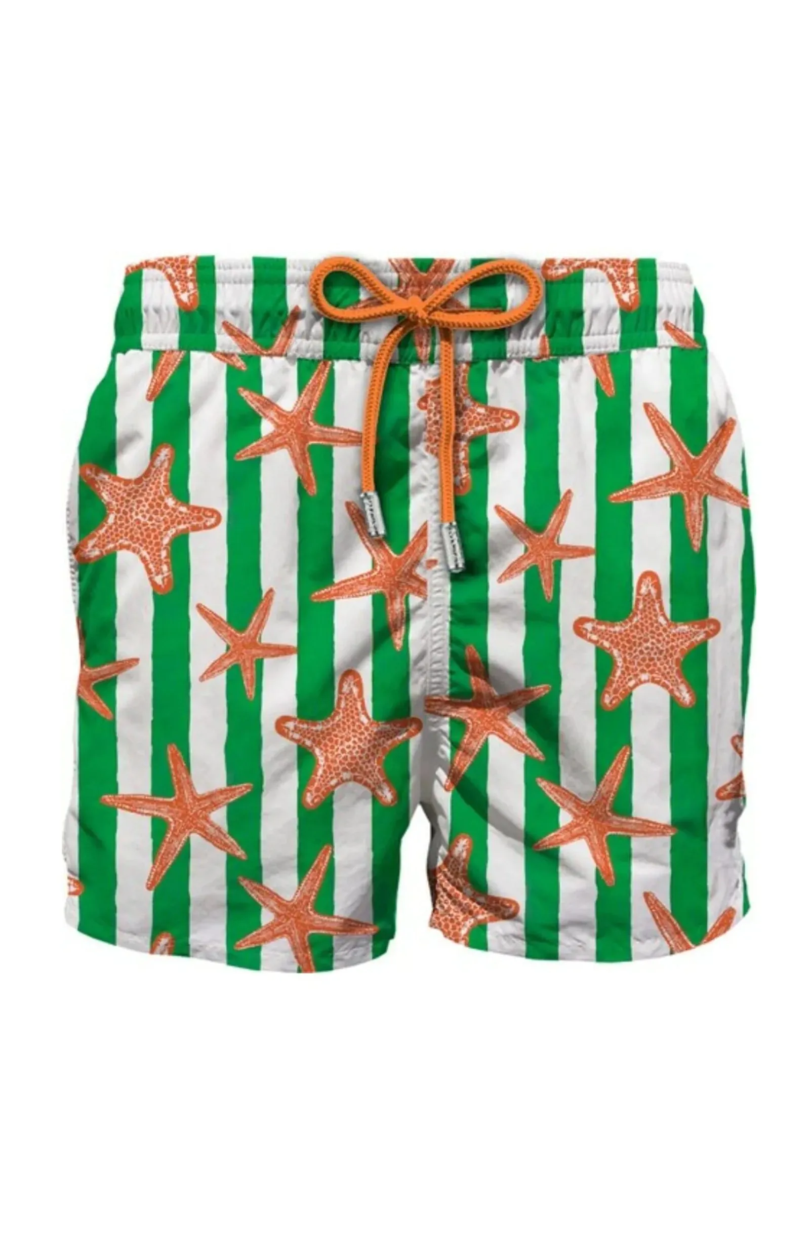 MC2 SAINT BARTH Men Swim Shorts Gustavia Starfish Crew