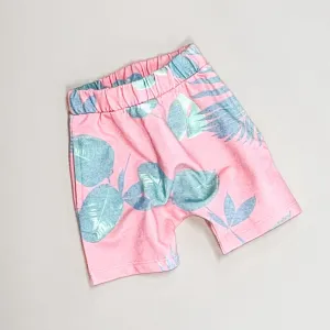 Memphis-Palm Shorts | Coral