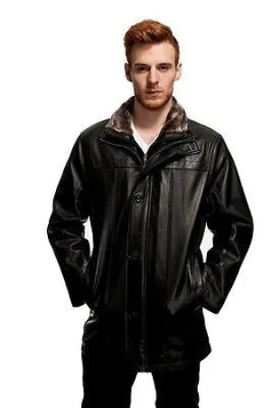 MEN'S 3/4 QUARTER LONG W/REMOVABLE WOOL BIB WITH BUTTONS
