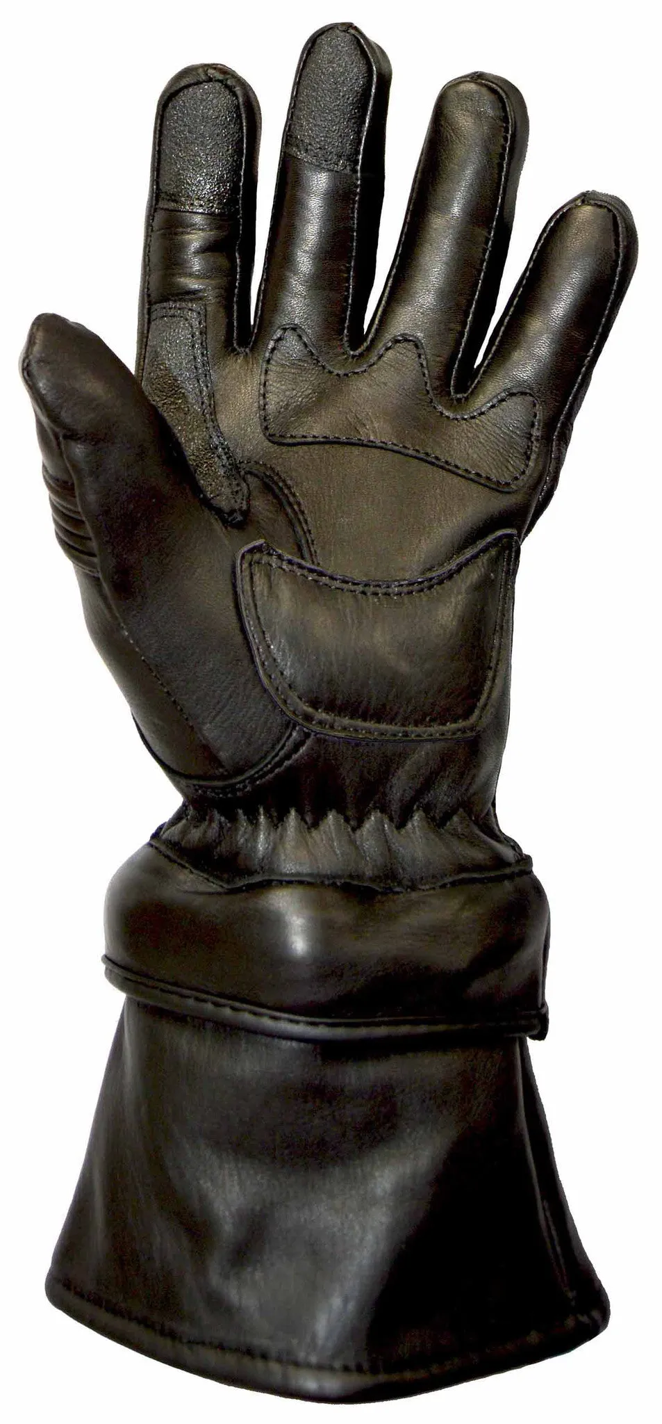 Men's American Deer skin icebreaker Guantlet with zip off cuff guantlet gloves