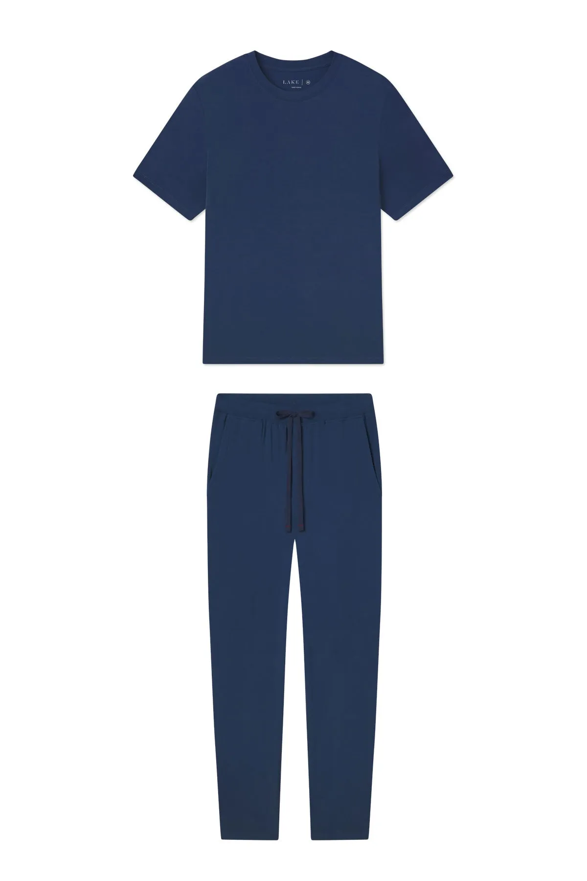 Men's Bamboo Lounge Set in Navy