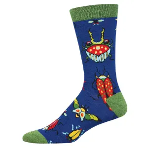 Men's Brilliant Bugs Bamboo Socks