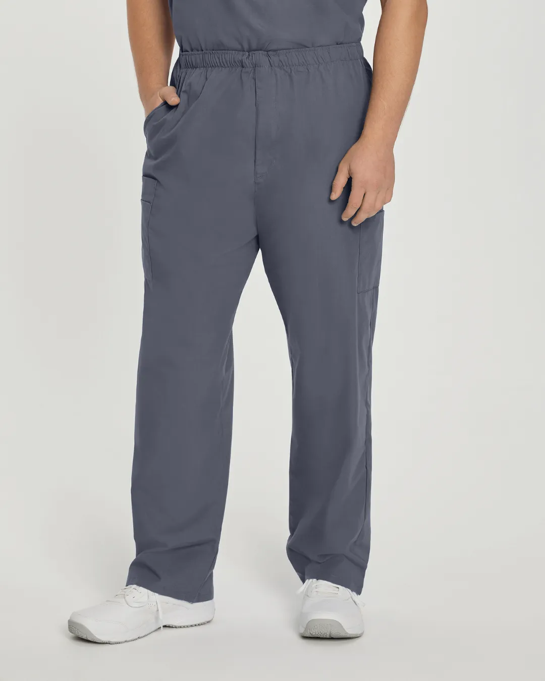 Men's Essentials Scrub Set - Steel Grey