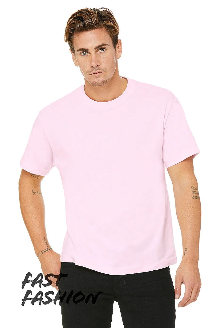 MEN'S HEAVYWEIGHT STREET TEE -White