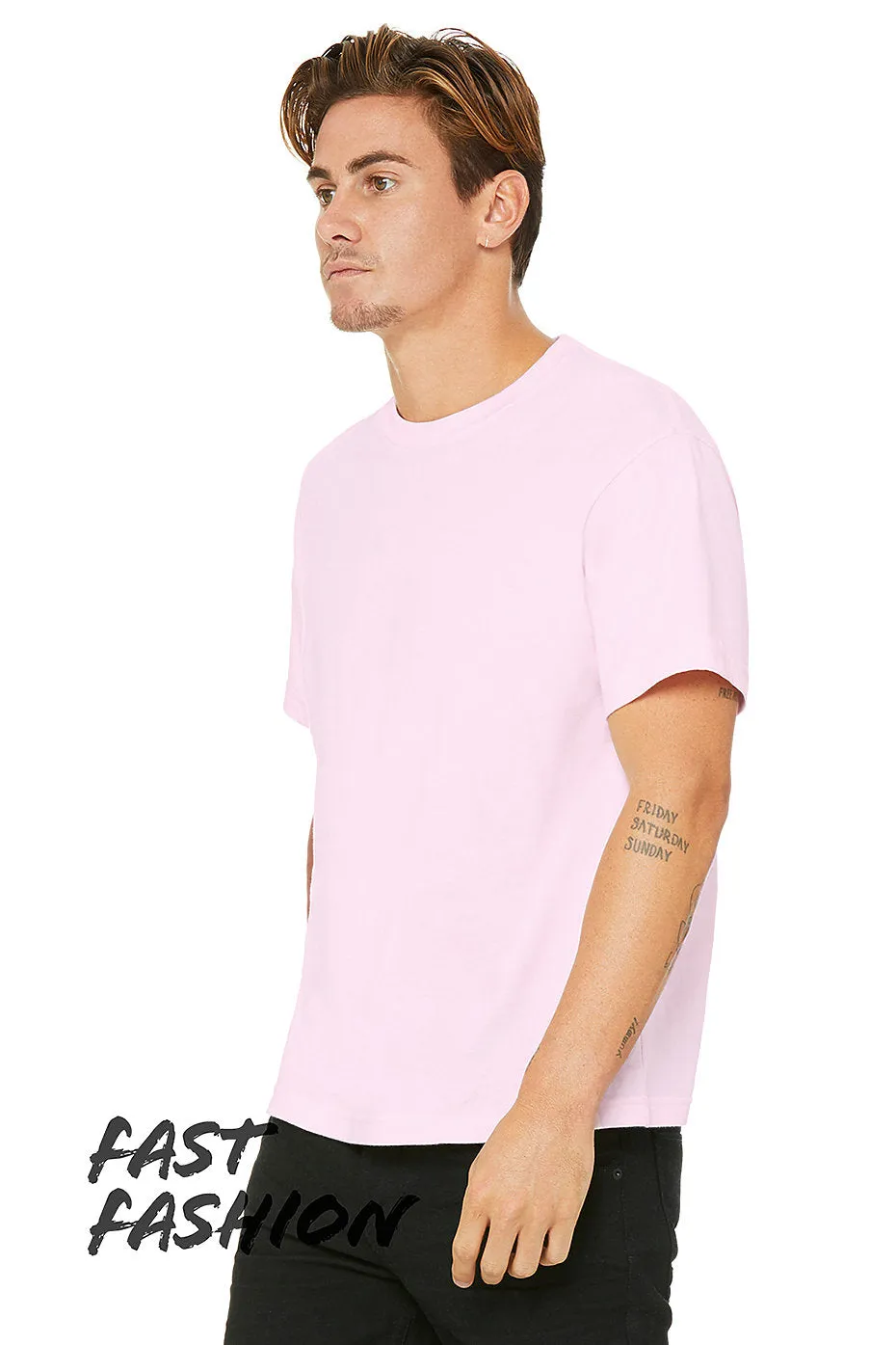MEN'S HEAVYWEIGHT STREET TEE -White