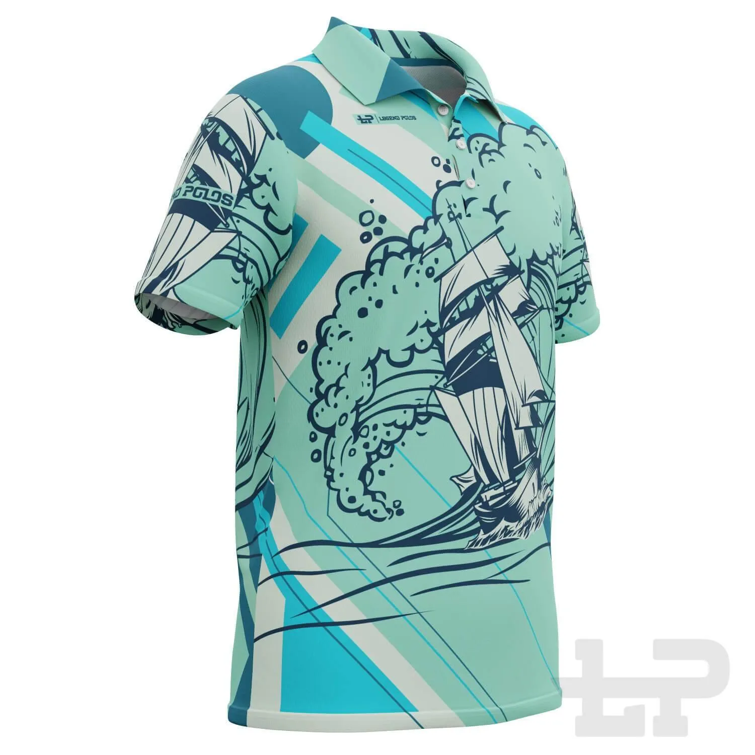 Men's High Seas Short Sleeve Sailing Shirt