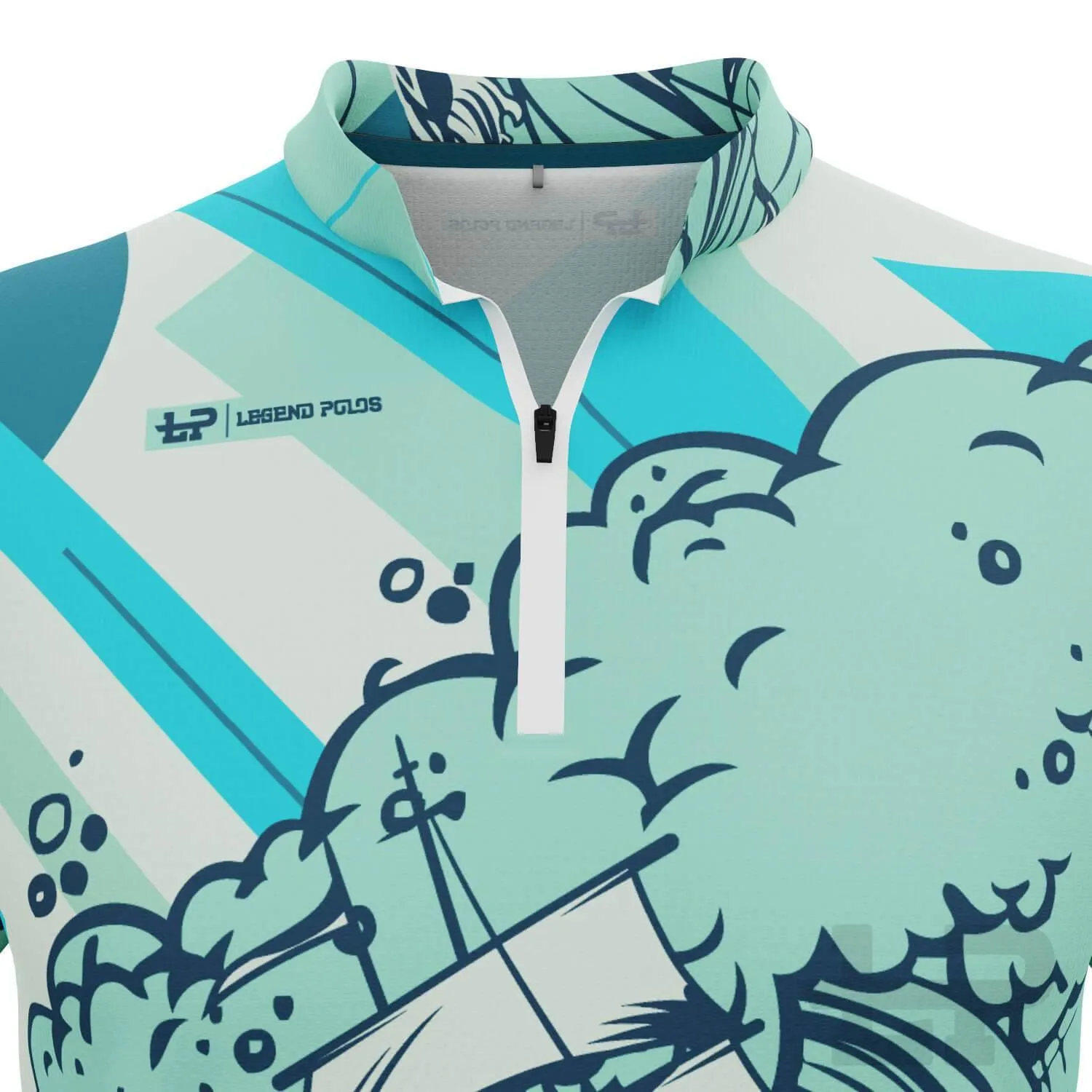 Men's High Seas Short Sleeve Sailing Shirt