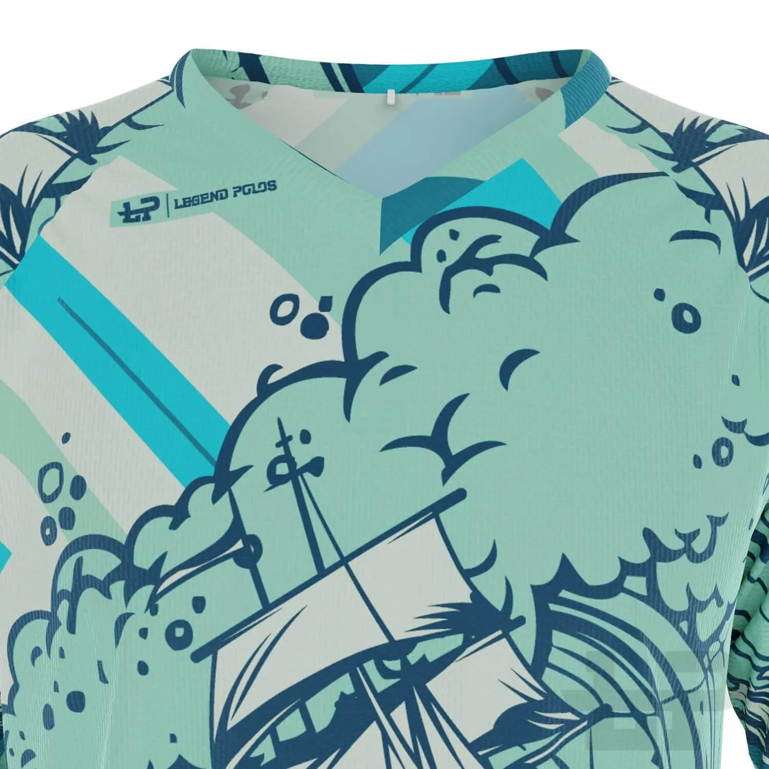 Men's High Seas Short Sleeve Sailing Shirt