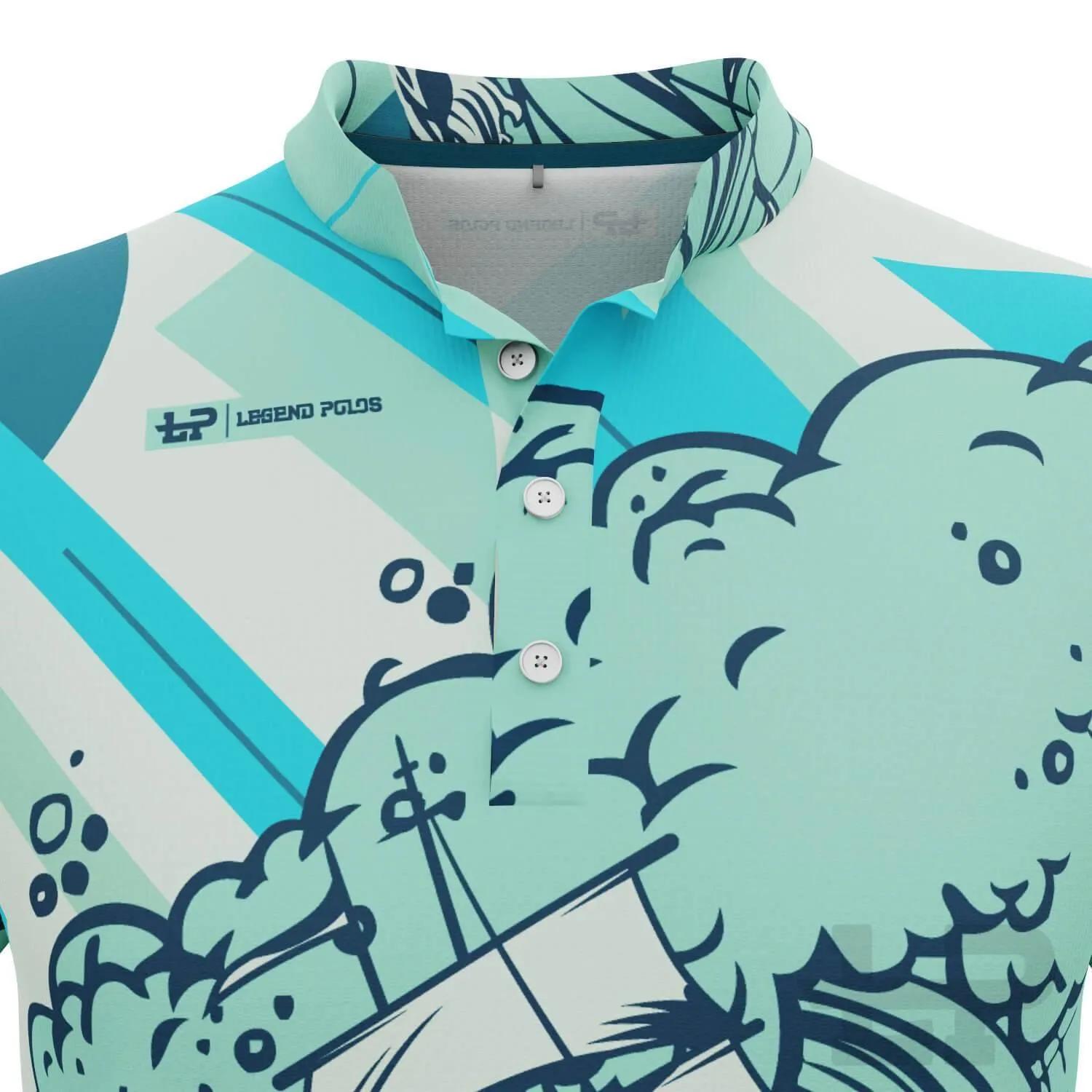 Men's High Seas Short Sleeve Sailing Shirt
