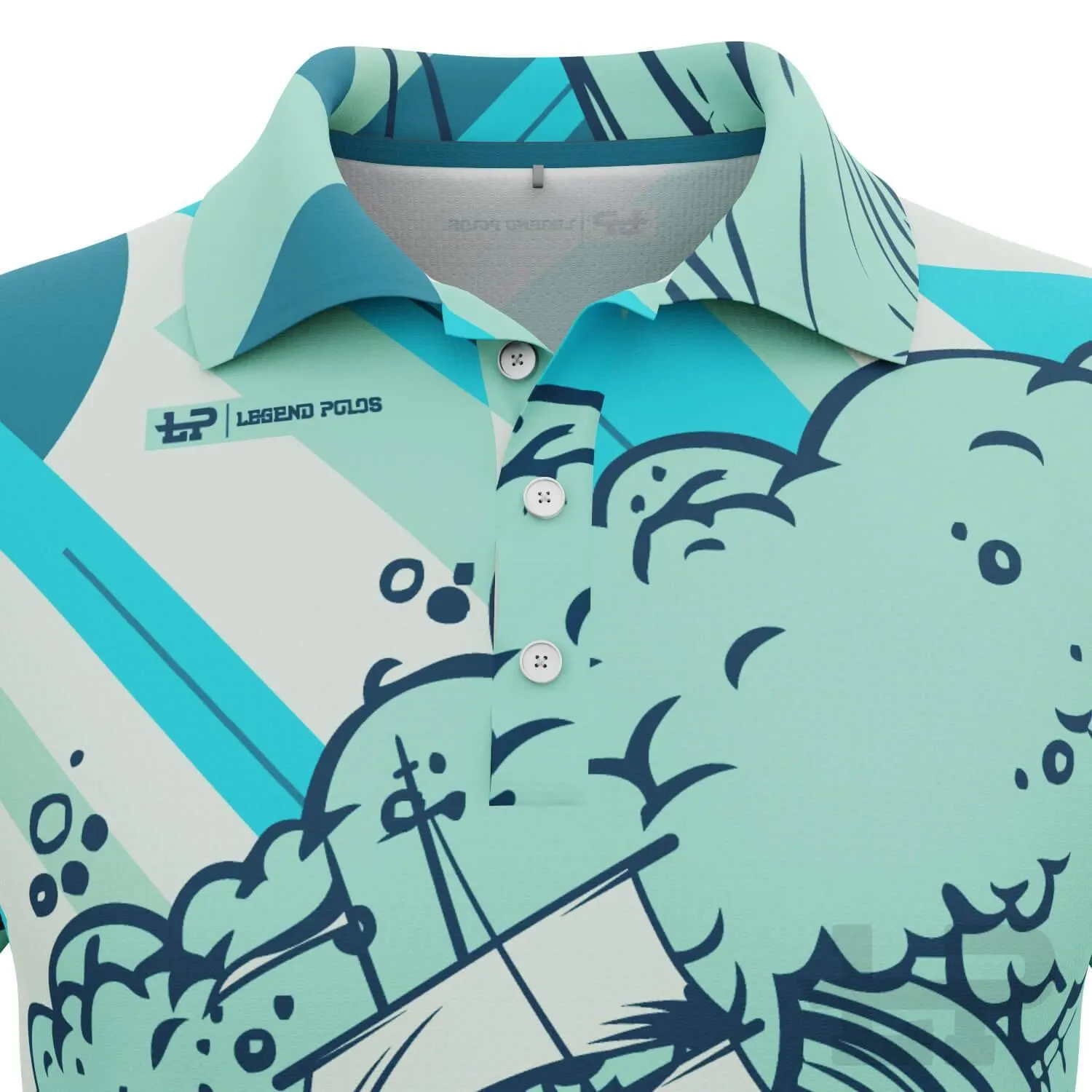 Men's High Seas Short Sleeve Sailing Shirt